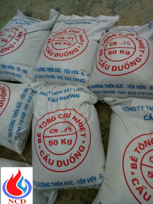 BÊ TỘNG CHỊU NHIỆT CR15